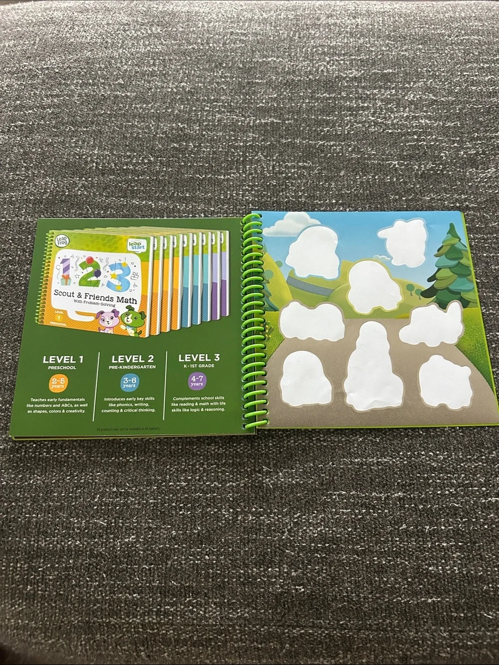 LeapFrog LeapStart Interactive Learning Book - White & Green